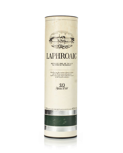 Laphroaig 10 year old early 1990s without warrant - tube