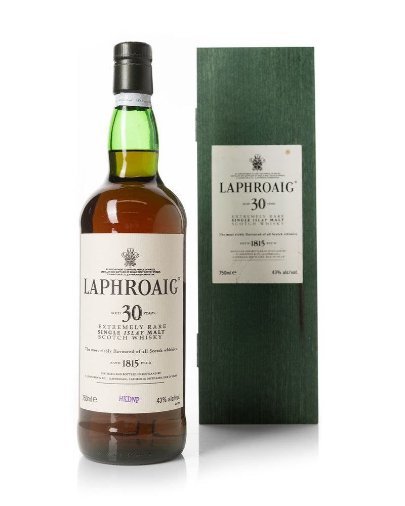 Laphroaig 30 Year Old 75cl With Original Box