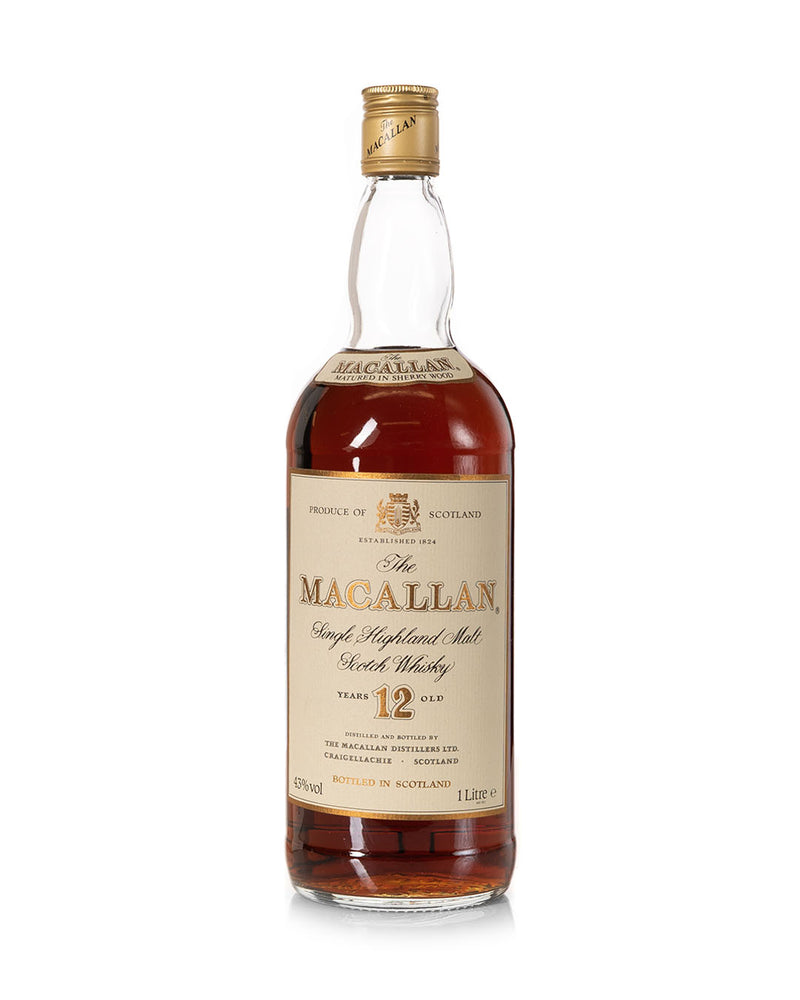 Macallan - 12 Year Old - 1980&