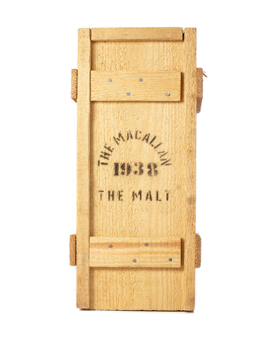 Macallan 1938 Handwritten Label bottled by Gordon & Macphail box