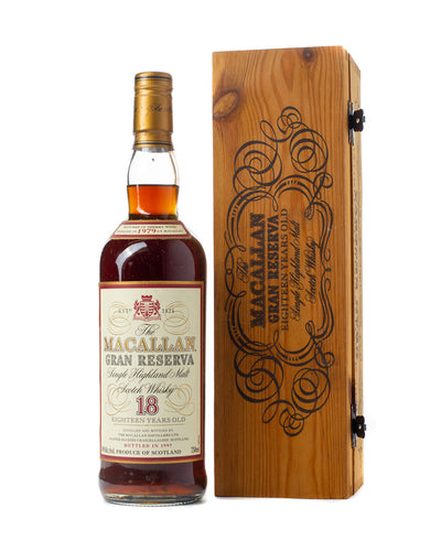 Macallan 1979 18 Year Old Gran Reserva