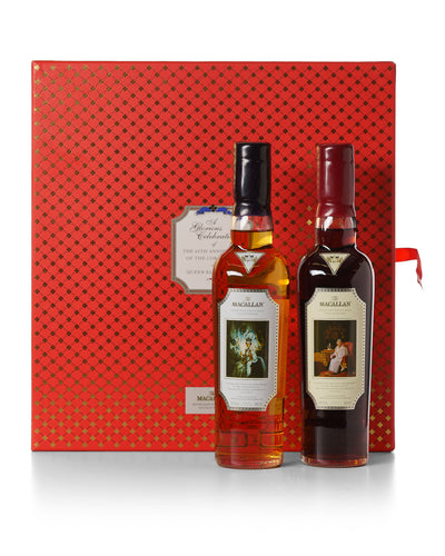 Macallan Coronation 60th Anniversary Bottled 2013 in 2x 35ml Bottles With Original Presentation Box