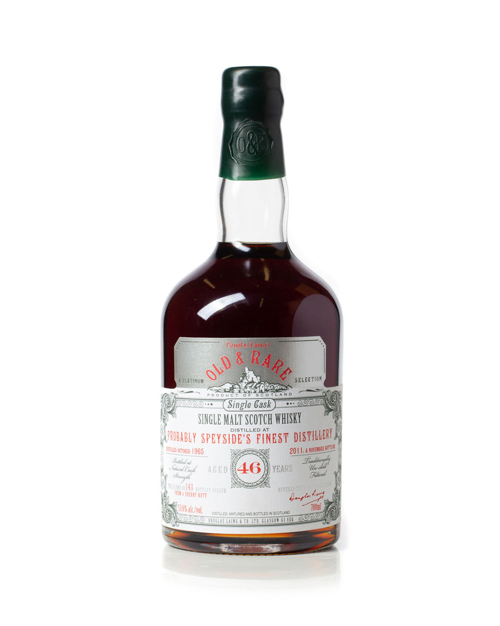 Probably Speyside's Finest Distillery 1965 46 year old