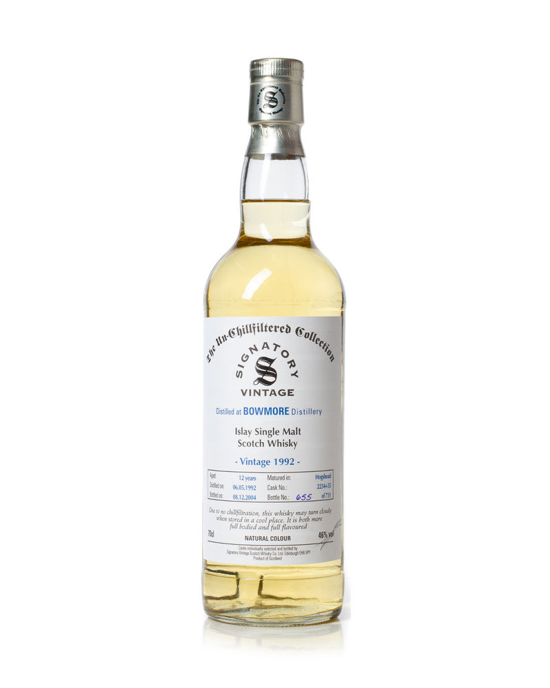 Buy bowmore 1992 Signatory vintage