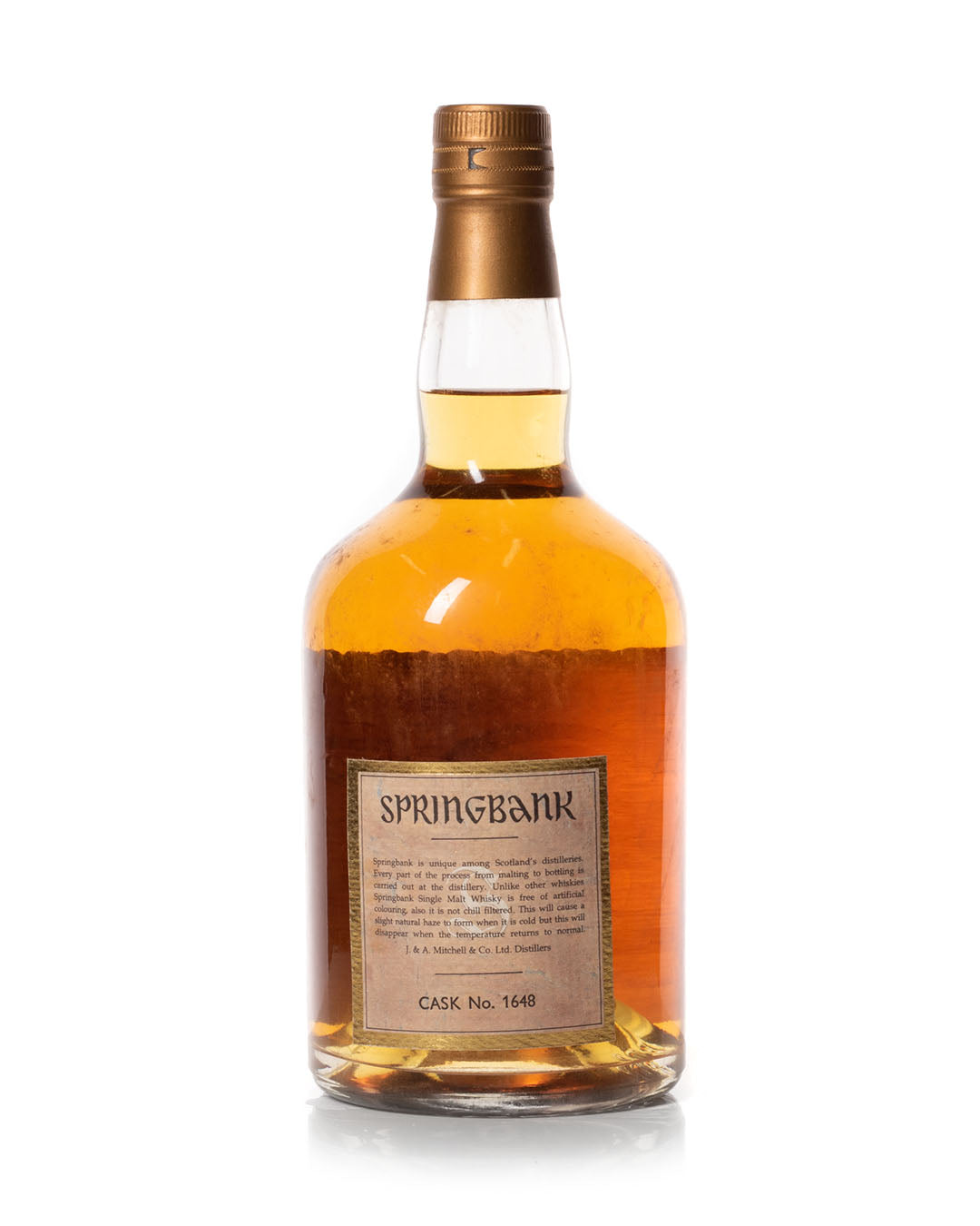 Springbank 1966 30 Year Old Cask 1648 – Mark Littler