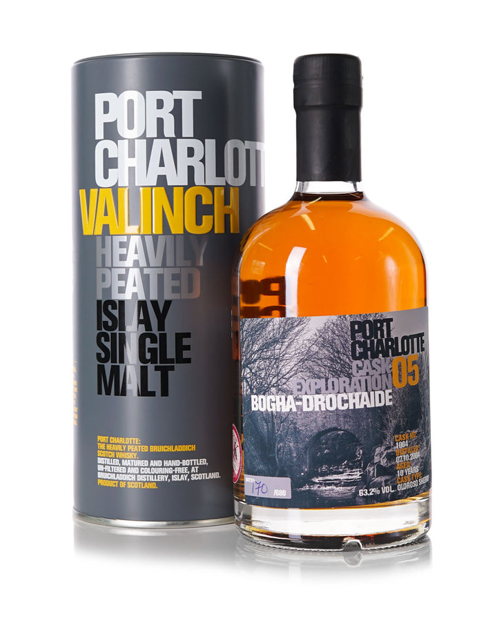 Port Charlotte Valinch Cask Exploration No's 1-21 Vertical With Original Tins